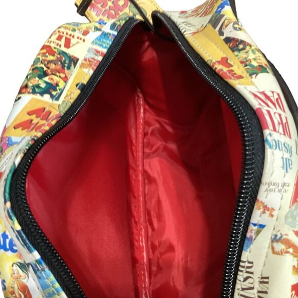 Disney Park Resort Mickey Mouse Small Duffle Hand Bag with Attached ID Wallet Vi - Picture 7 of 9